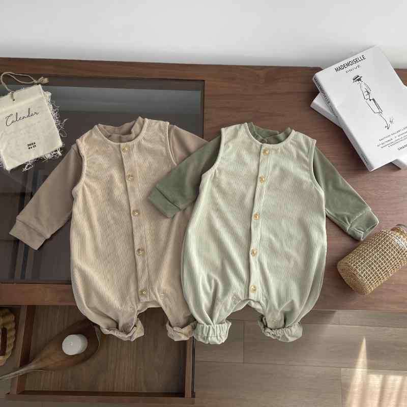 ベビー キッズ コーデュロイ パンツ 上下セット 春秋 幼児 長袖 トップス ズボン ...