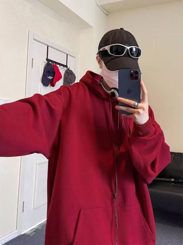 スウェット メンズ 無地 長袖 パーカー 春秋冬 綿混紡 オーバーサイズ プルオーバー カンガルーポケット付き カジュアル ストリート系 トップス 黒/白/グレー