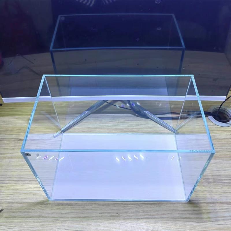 金魚鉢 アクアリウム 超透明ガラス 魚飼育セット 中型 熱帯魚 観賞魚 メダカ カダヤシ