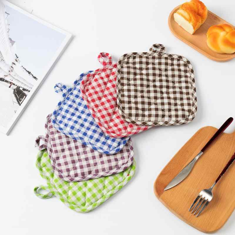 Lunch Mat - 鍋敷き 北欧風 布製 断熱マット 厚手 ポリエステル 鍋つかみ キッチン用品 プレースマット ランチョンマット