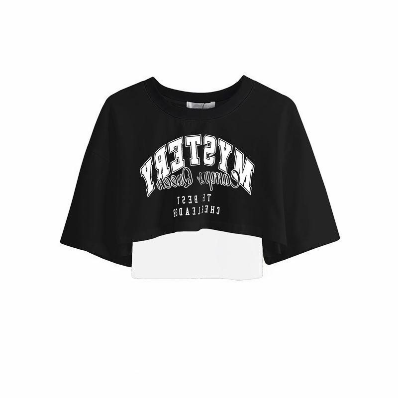 Tシャツ レディース アメリカンレトロ風 英字プリント 半袖 トップス カーディガン 2点セット 薄手 通勤 ゆったりサイズ グレー系