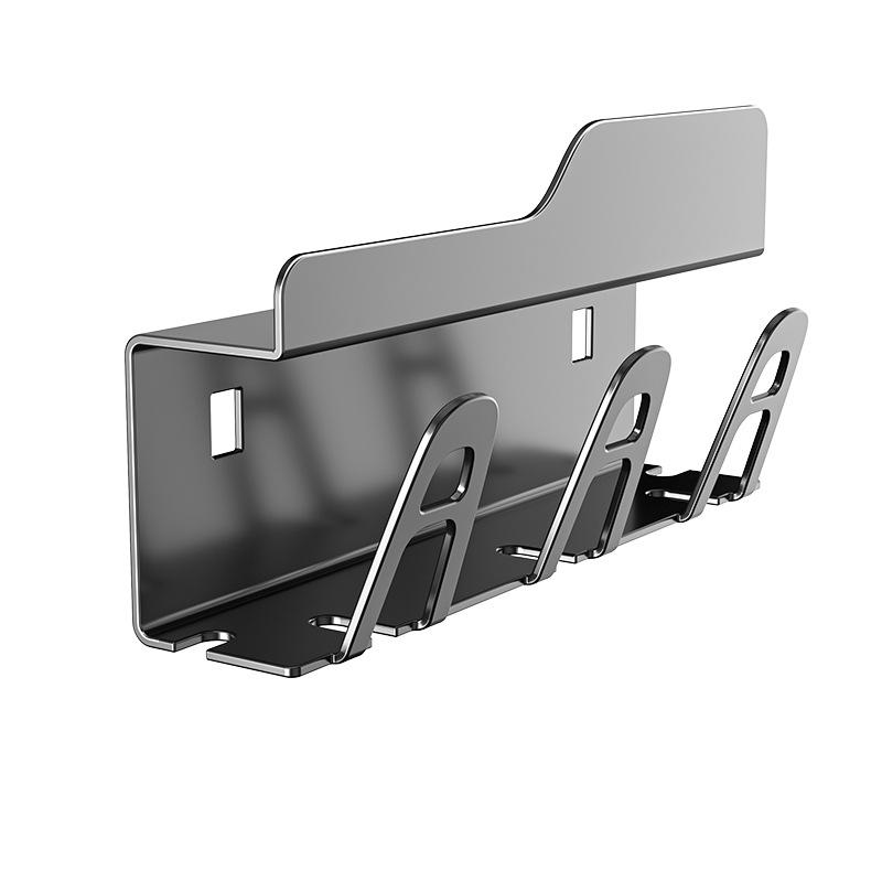 ・カテゴリ: 歯ブラシスタンド・機能: 穴あけ不要・素材: 炭素鋼・カラー: ミルクホワイト(2個), ガンメタル(2個), ミルクホワイト(3個), ガンメタル(3個)