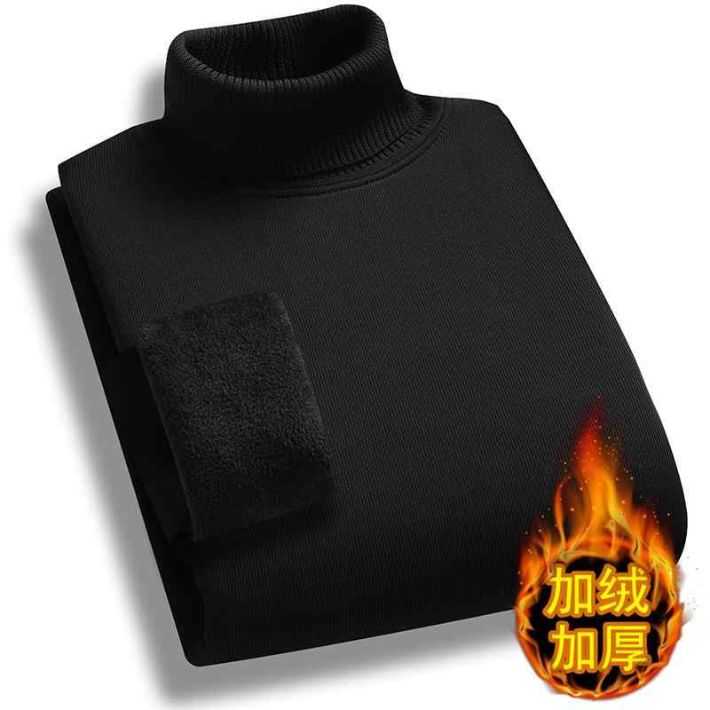 ニット メンズ 男性用 セーター タートルネック 長袖 裏起毛 秋冬 暖かい カジュアル トップス ファッション オシャレ ホワイト 白色 グレー 深灰 カーキ...