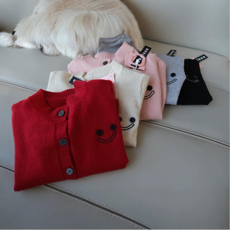 ・対象: 子供・スタイル: 韓国風・袖丈: 長袖・素材: ウール100%・ネックライン: ラウンドネック・カラー: ブラック、オートミール、レッド、グレー、ピンク・サイズ: 100、110、120、130、140、150、160・カテゴリ: 子供用セーター・安全レベル: A