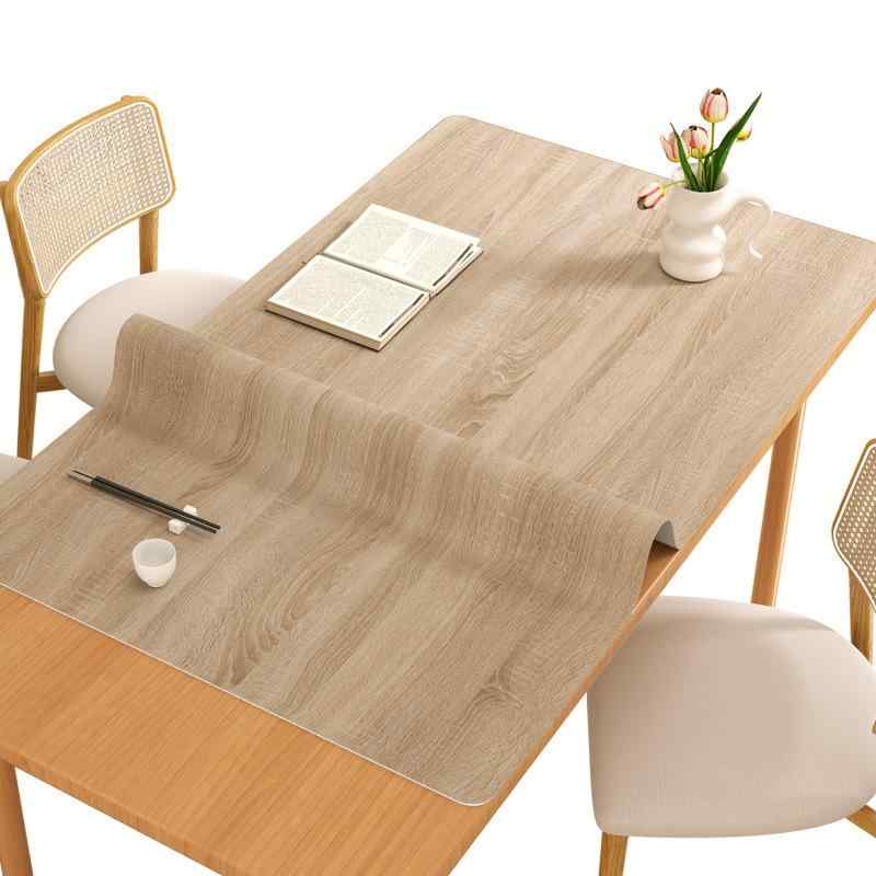 テーブルクロス テーブルマット 木目調 防水 防油 耐熱 傷防止 撥水 PVC 長方形 北欧風 オーク 桜 柳 檀 ダイニングテーブル ローテーブル デスク 傷防止 汚れ防止