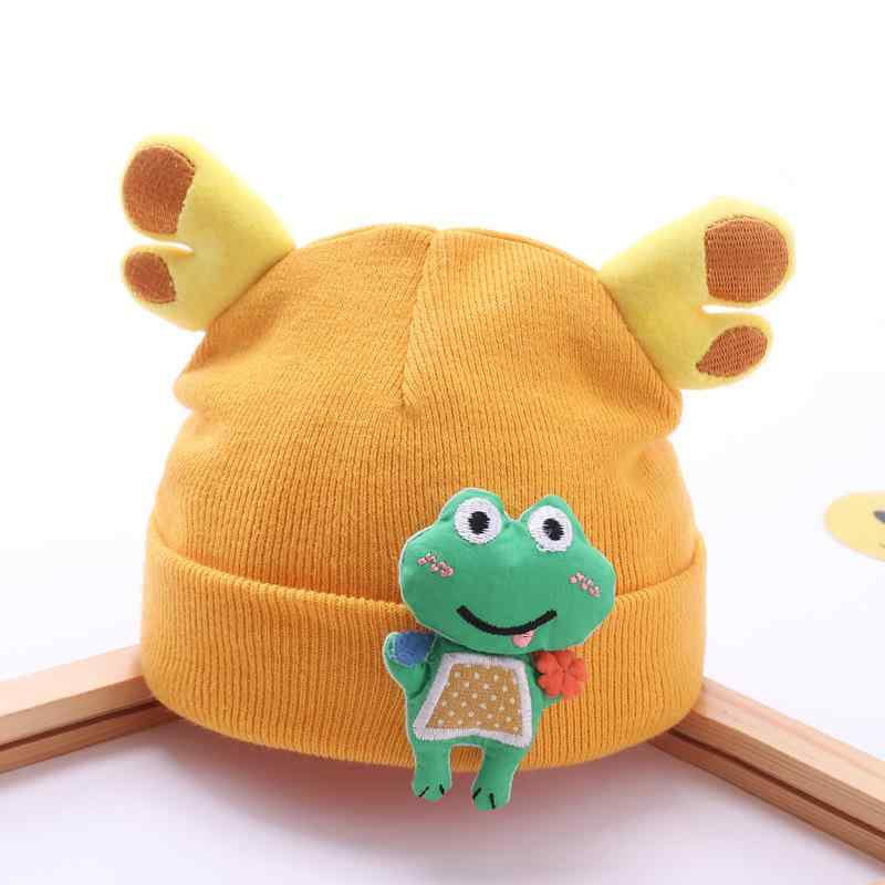 ベビー 帽子 秋冬 暖かい 防寒 ニット帽 かわいい 綿 赤ちゃん 幼児 男の子 女の子