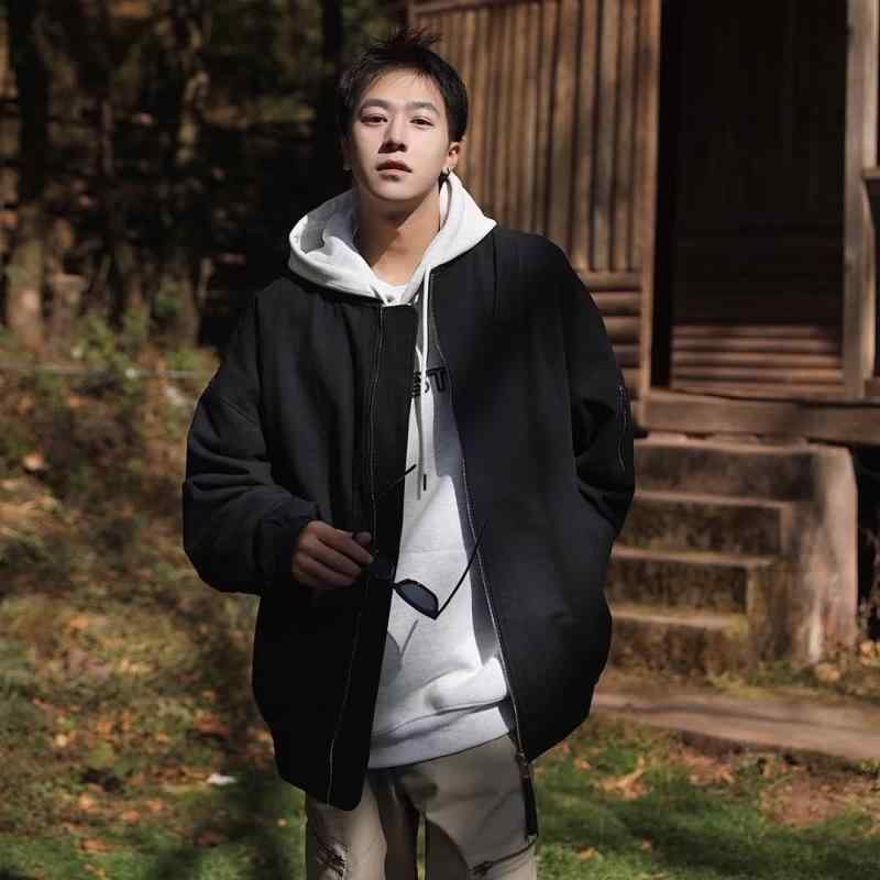 ジャケット 男性用 ブルゾン 春秋 カジュアル 野球 ミ