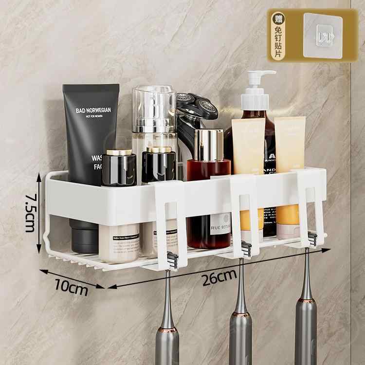 歯ブラシホルダー 壁掛け式 歯ブラシ立て コップスタンド 洗面所 収納 吸盤式 スペ...