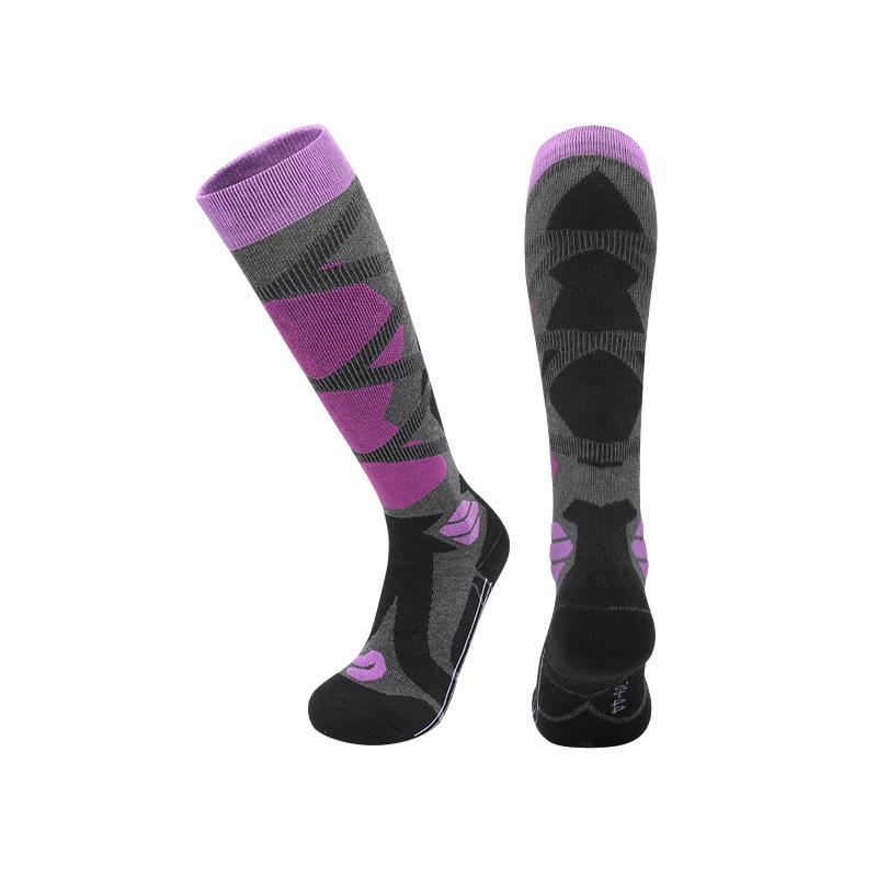靴下 スキー ソックス レディース メンズ 厚手 スポーツ アウトドア 登山 スノーボード 冬 高機能 速乾 防滑 抗菌防臭 吸汗 通気性 あったか Mサイズ Lサイズ