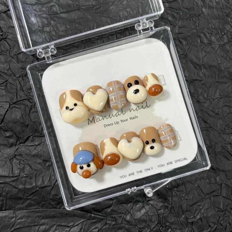 ネイルチップ レディース メンズ キッズ かわいい 手作り ショート ラウンド デコレーション 取り外し可能 クリスマス 猫目風 纯色 レトロ 中国風 バレンタインデー ブライダル ウェディング パーティー