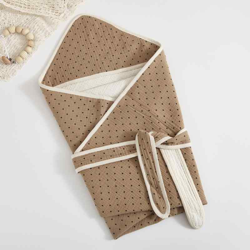 ベビー おくるみ 抱っこ紐 ケープ 4重ガーゼ 綿100% 新生児 赤ちゃん 子供 キッズ 湯上りタオル ブラン..