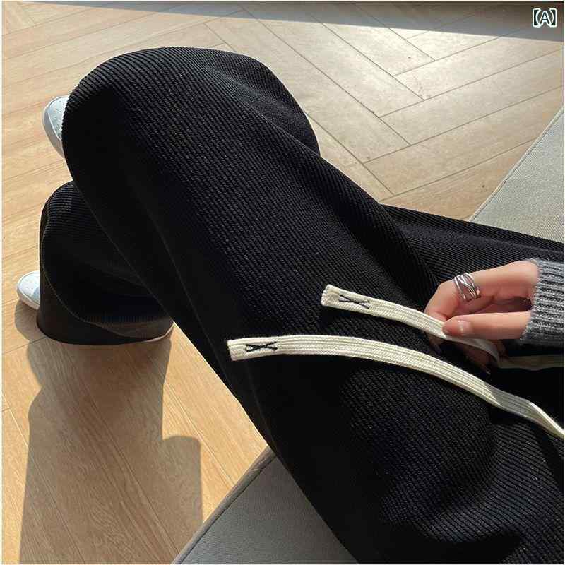 パンツ レディース 秋冬 コーデュロイ ワイドレッグパンツ ストレート ハイウエスト 厚手 あったか カジュアル ゆったり ブラック 黒 ベージュ ピンク カーキ