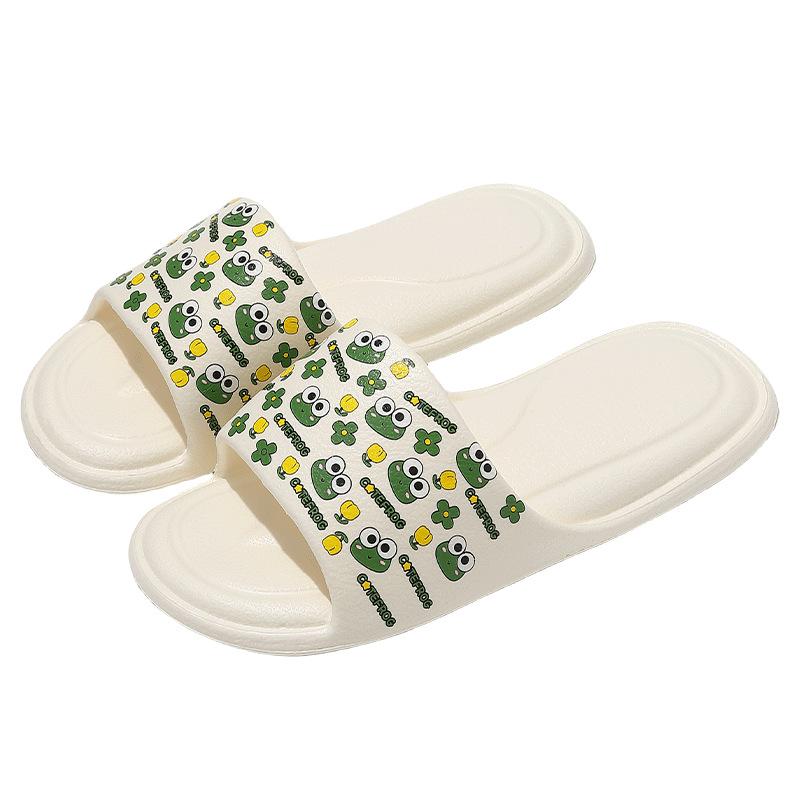 サンダル レディース メンズ 携帯 スリッパ EVA 軽量 滑り止め バス 旅行 室内履き かわいい カエル 花..