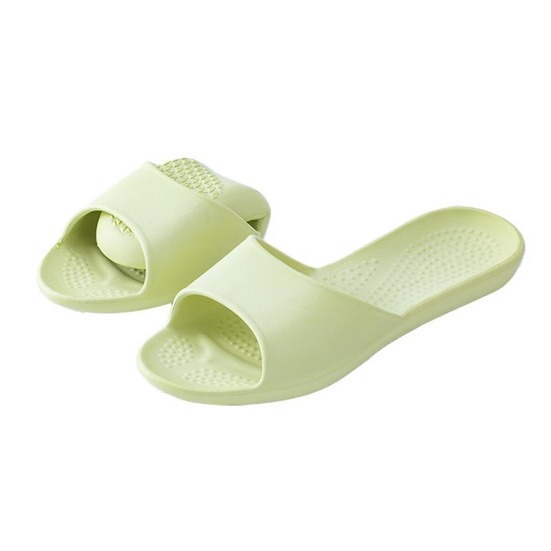 サンダル レディース メンズ EVA 抗菌 スリッパ ルームシューズ ビーチ サンダル 旅行 携帯 抗菌 果グリーン 収納袋付き