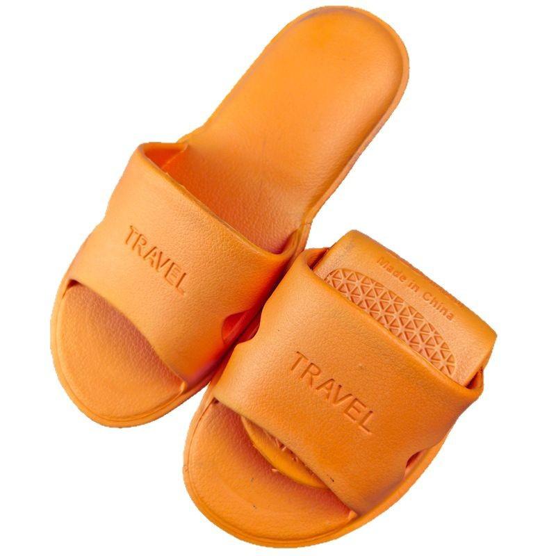 スリッパ 携帯用 男性用 女性用 折りたたみ 滑り止め ビーチ サンダル 旅行 出張 ホテル 浴室 シャワー 庭 緑 グリーン グレー オレンジ ピンク EVA プラスチック