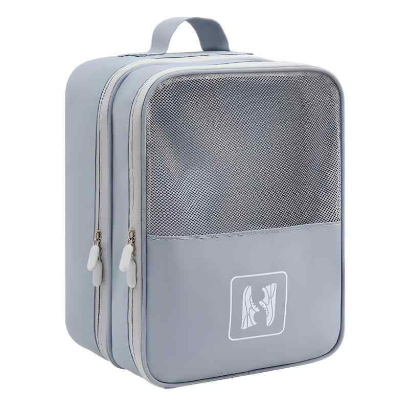 シューズ バッグ 大容量 防塵 シューズケース 携帯用 手提げ 靴入れ 整理整頓 スリッパ 収納袋 旅行 普..