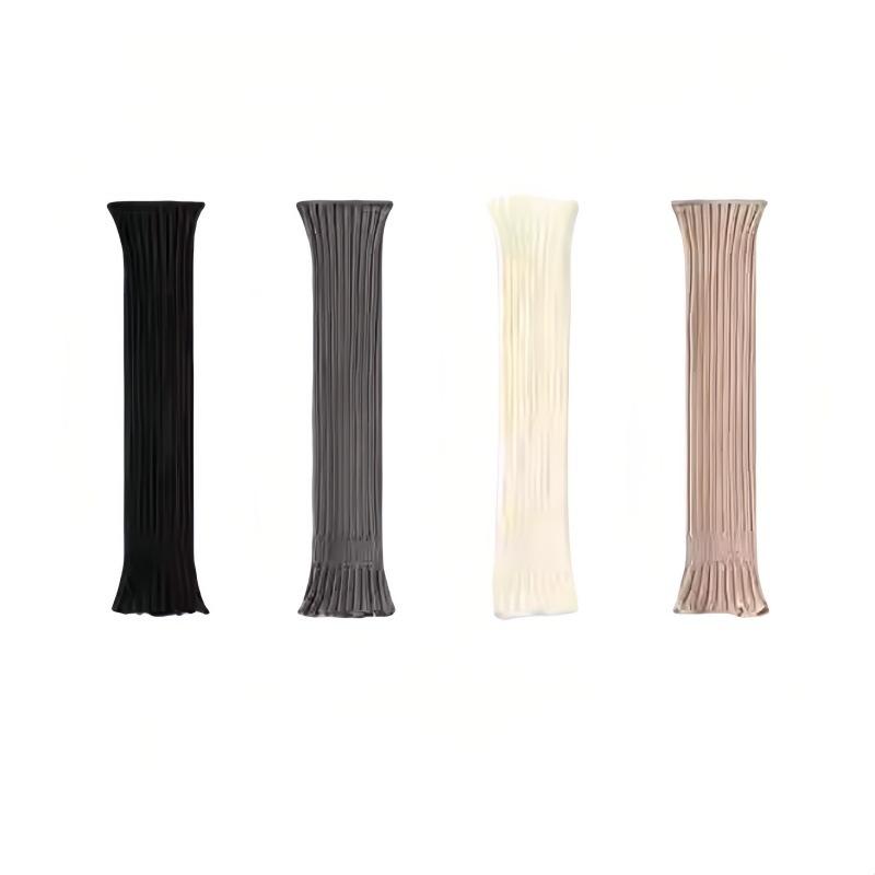 靴下 レディース 秋冬 厚手 ニット ウール コットン 混紡 ソックス 無地 ロング丈 レッグウォーマー 保温 ブラック