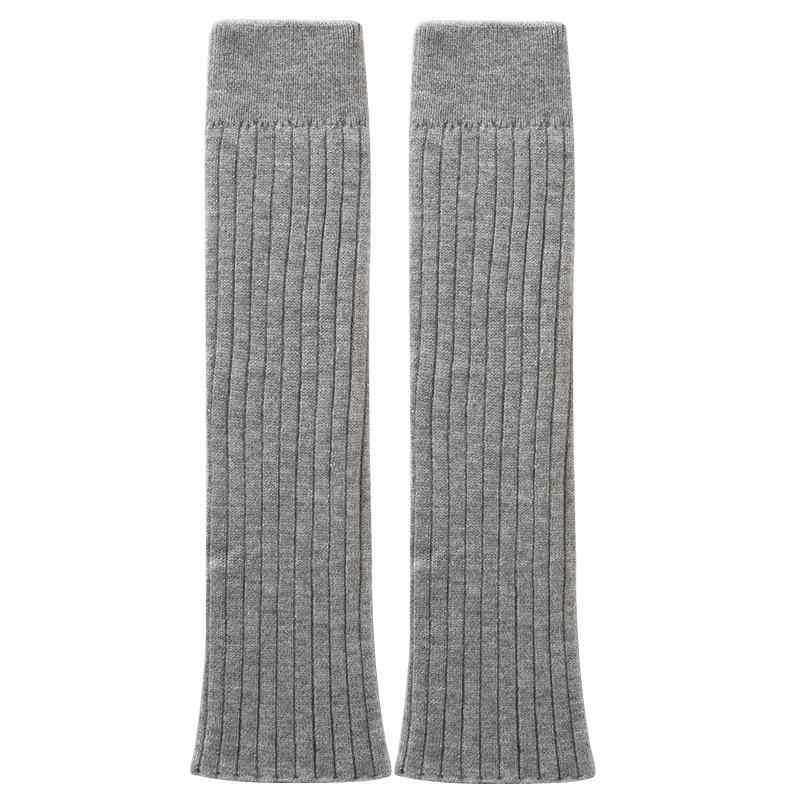 靴下 レディース 袜套 配色 ソックス 縦縞 レッグウォーマー 美脚効果 冷え対策 秋冬 ホワイト グレー ブラック