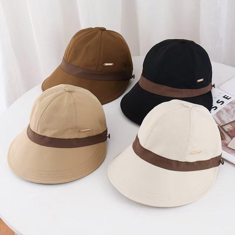 帽子 レディース 漁夫帽 春夏 防水 防風 日よけ 小顔効果 調節可能 馬術風 切り替え カジュアル おしゃ..