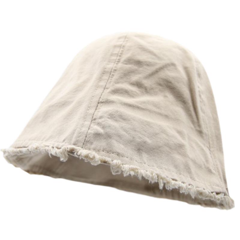 帽子 レディース 漁夫帽 バケットハット 小顔効果 UVカット 紫外線対策 日よけ 無地 ブラック ベージュ