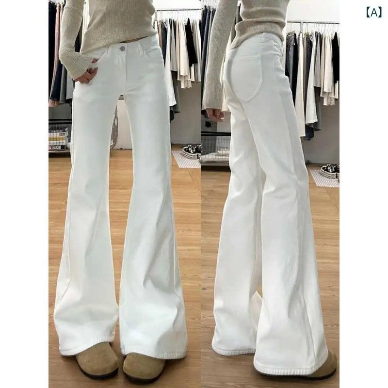 デニム レディース ローライズ ブーツカット ...の紹介画像2