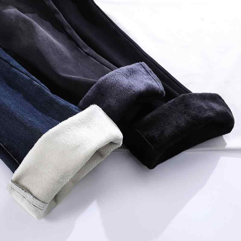 デニム レディース 高伸縮性 ハイウエスト 裏起毛 美脚 あったか ブーツカット ブラック 黒 グレー ブ..