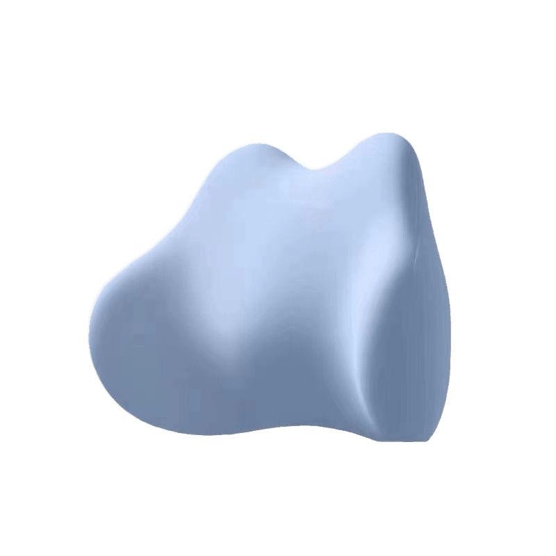 クッション レディース メンズ 人体工学 快眠 サポート 枕 腰枕 腰椎 負担軽減 睡眠用 男女兼用 ブラック 深空グレー 魅力カー 桜色 マカロンブルー コットン