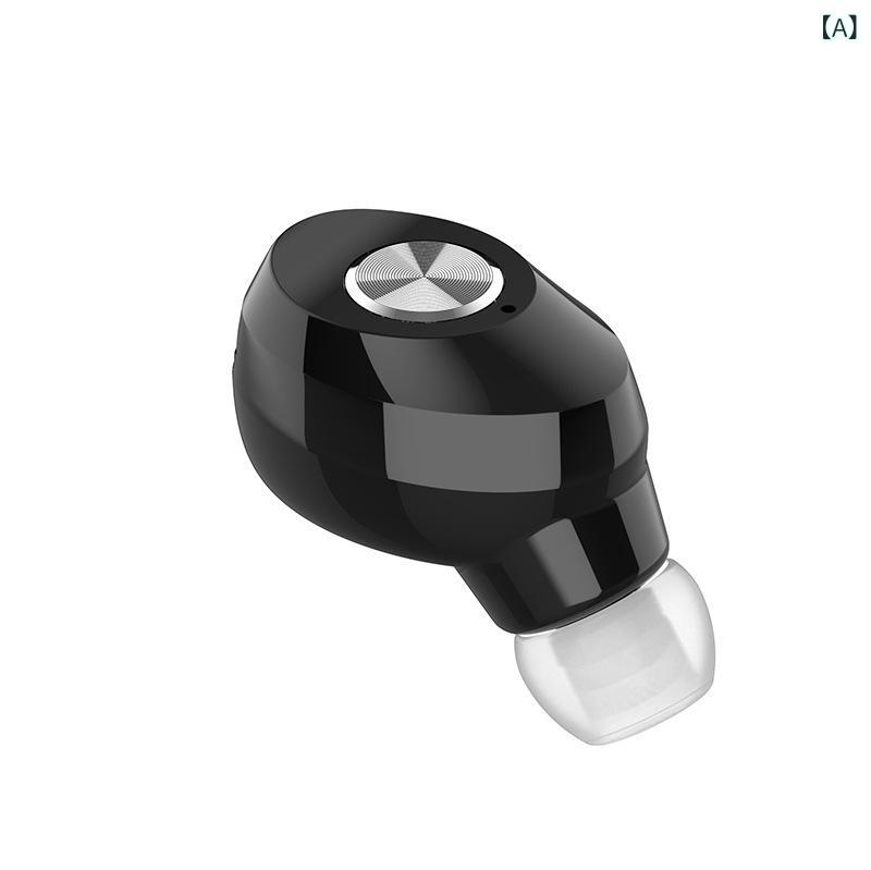 ・機能: 音声コントロール・Bluetoothプロトコル: 5.4・使用方法: インイヤー式・イヤホンタイプ: シングルイヤホン・カラー: ブラック、ホワイト、ベージュ・チップタイプ: 中科藍讯・連続使用時間: 8時間以上・スタイル: スポーツ・防水性能: 防水非対応