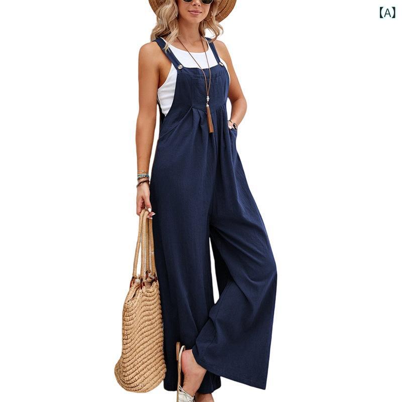 パンツ レディース 背当て付きパンツ サロペットパンツ カジュアルパンツ ロングパンツ ミリタリーパンツ ワークパンツ ストレート 無地 コットン 綿 春夏 秋冬 普段使い