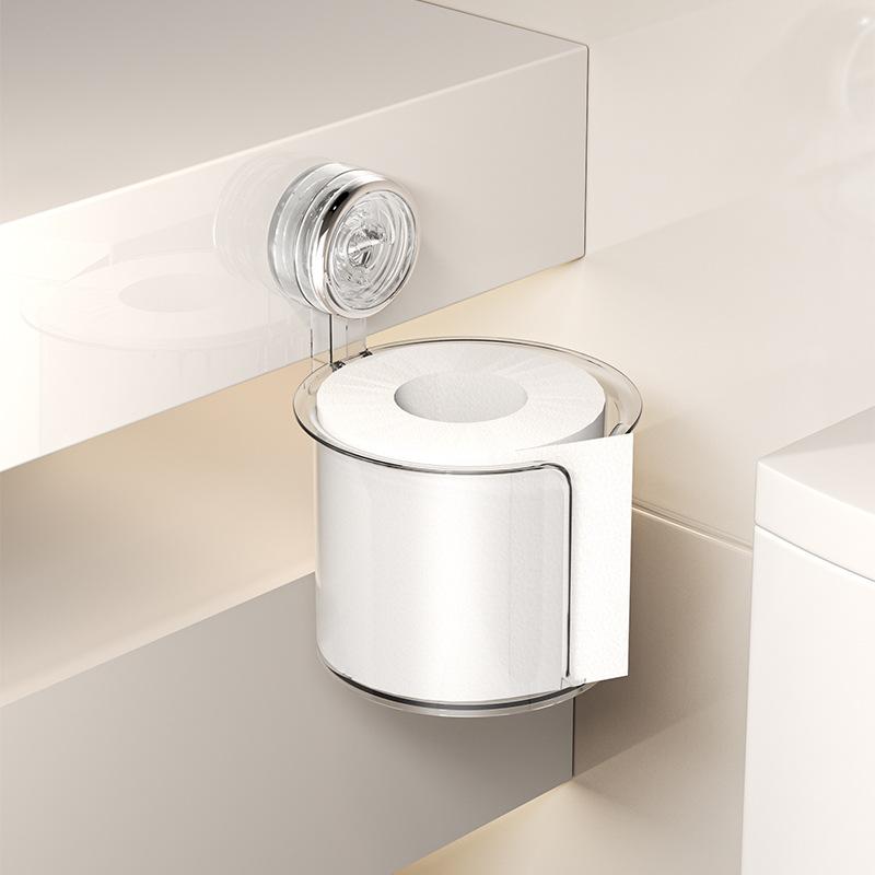 ・素材: プラスチック・適用紙: 抽取式紙巾・適用場所: 浴室・モデル: YM.6936・箱入り数: 48・スタイル: 現代的ミニマリスト・機能: 多用途・カラー: 吸盤ティッシュボックス（小 透明）, 吸盤ティッシュボックス（小 透明グレー）, 吸盤ティッシュボックス（大 透明）, 吸盤ロール紙筒（透明）, 吸盤ロール紙筒（透明グレー）・製品カテゴリ: ティッシュボックス