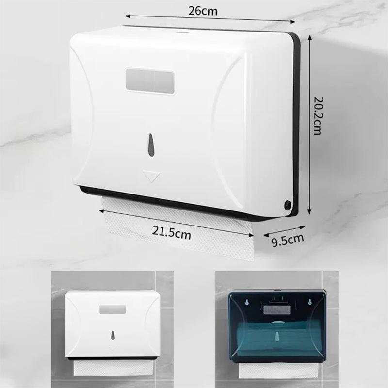 トイレットペーパーホルダー 擦手紙ボックス 壁掛け 穴あけ不要 防水 多用途 ティッシュケース 洗面所 ..