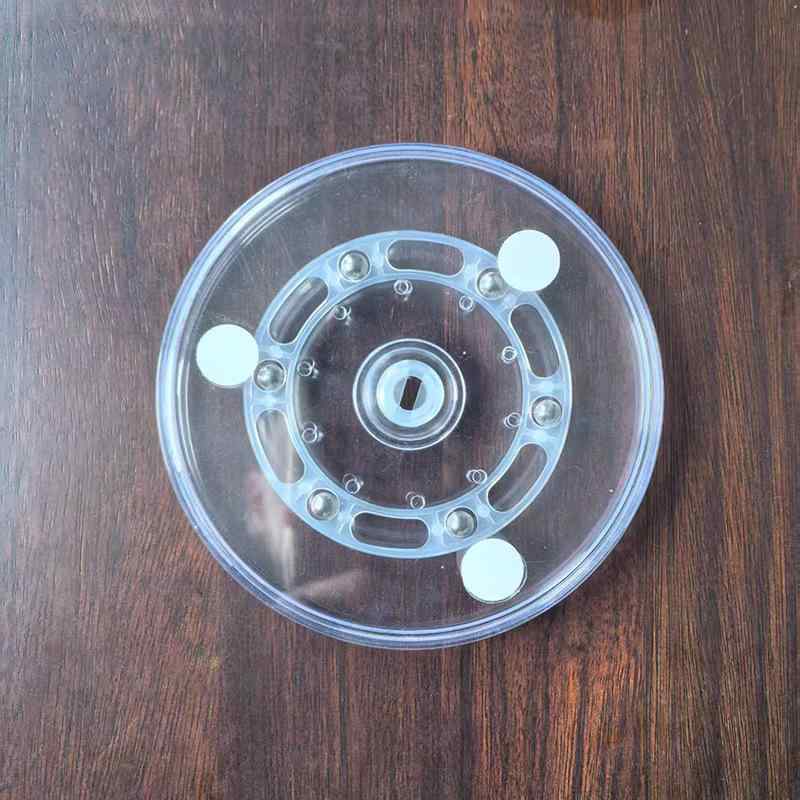 ・素材: 塑料・スタイル: 現代シンプル・カラー: ブラック, 透明・サイズ: 12.5*12.5cm・機能: 多用途