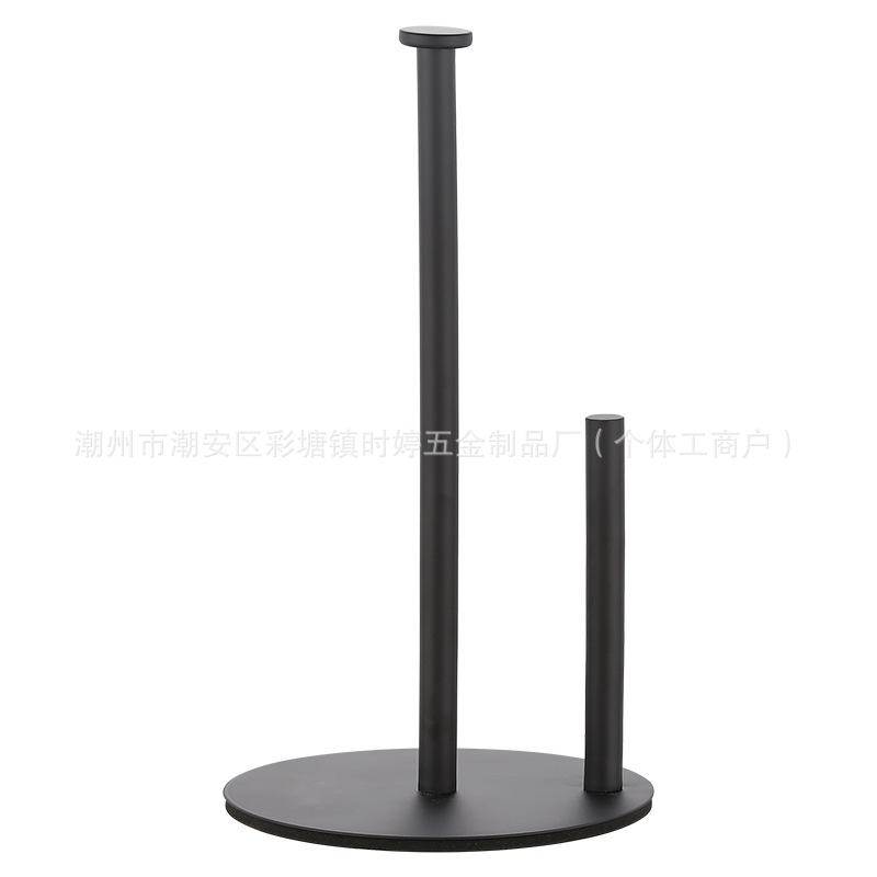 キッチンペーパーホルダー ステンレス製 ロールペーパーホルダー キッチンペーパー収納 フィルム収納 ..