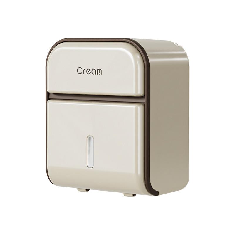 トイレットペーパーホルダー インテリア雑貨 壁掛け式 ティッシュケース 防水 多用途 整理棚 収納ラッ..