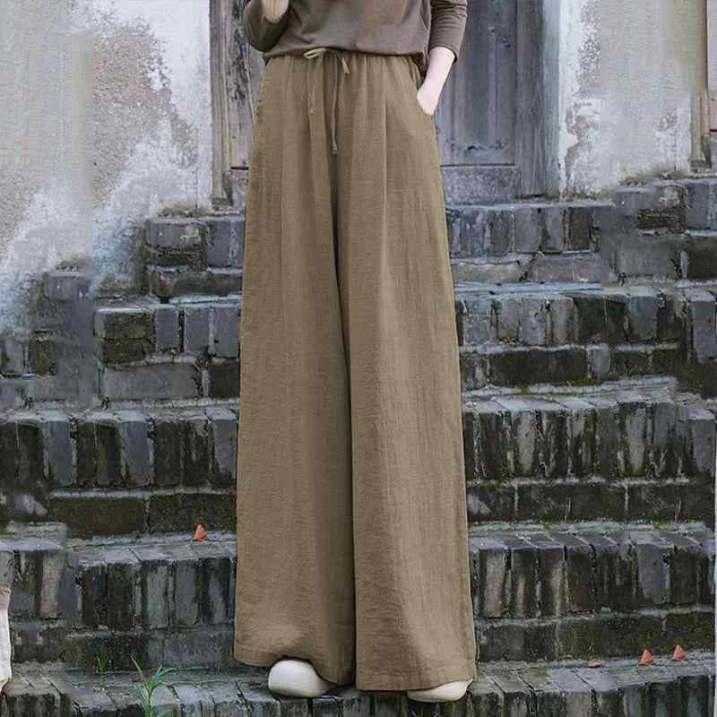 パンツ レディース ワイドパンツ 麻 リネン ゆったり 春夏 リラックスパンツ カジュアルパンツ 普段使..