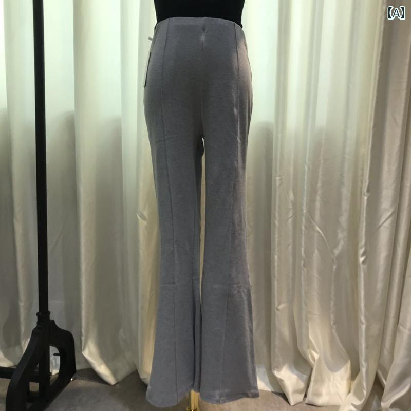 カジュアルパンツ レディース 春夏 高腰 スキ...の紹介画像2
