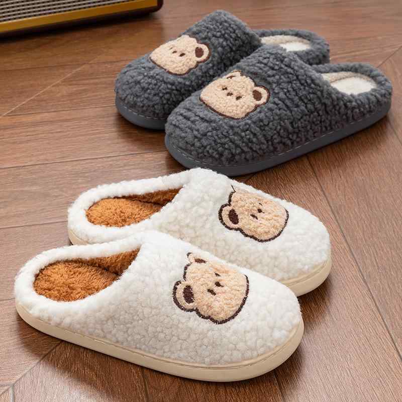 Other - ルームシューズ レディース 秋冬 厚底 あったか スリッパ 防寒 滑り止め 室内履き かわいい ふわふわ もこもこ 22.5cm 23cm 23.5cm 24cm 24.5cm 25cm 25.5cm