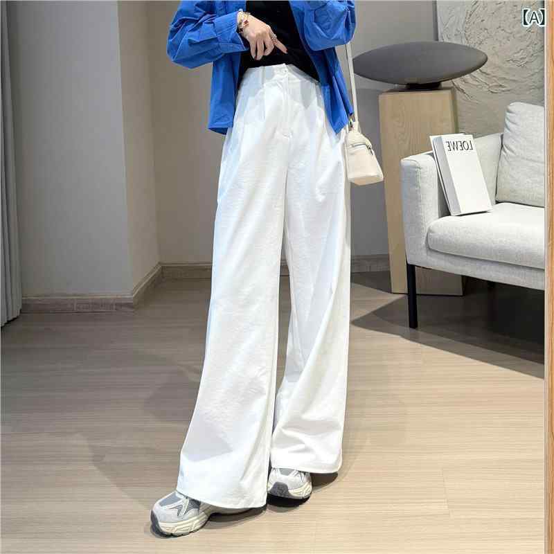 パンツ レディース 接触冷感 ストレッチ ワイ...の紹介画像2