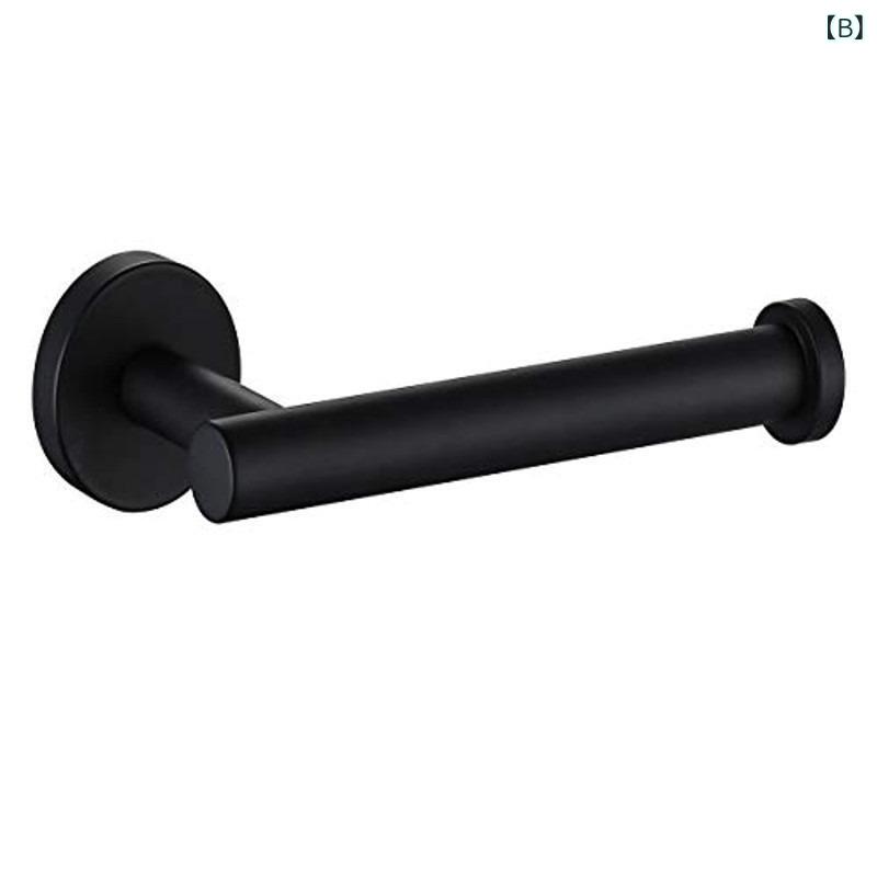 トイレットペーパーホルダー ステンレス 壁掛け 浴室 キッチン 収納 棚付き 楕円形 銀色 黒色 金色