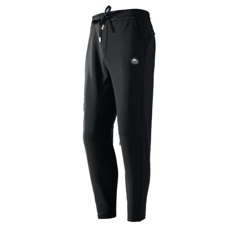 パンツ 秋冬 レディース メンズ カップル グラフェン 裏起毛 膝当て付き 暖かい ナイロン 高伸縮 レギンス スキニーパンツ 普段使い ルームウェア