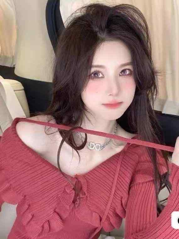 Long-Sleeved Knit - ニット レディース 秋冬 長袖 接触冷感 Uネック トップス かわいい ガーリー フェミニン ニットソー プルオーバー ニットウェア セーター カットソー 無地 スリム タイト ブラック 黒 ブルー 青 ホワイト 白 ピンク系