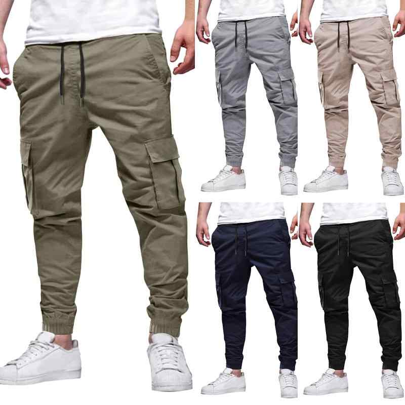 パンツ メンズ 男性用 カーゴパンツ ワークパンツ ジョガーパンツ ズボン ボトムス アウトドア ランニング 綿 春夏秋冬 無地
