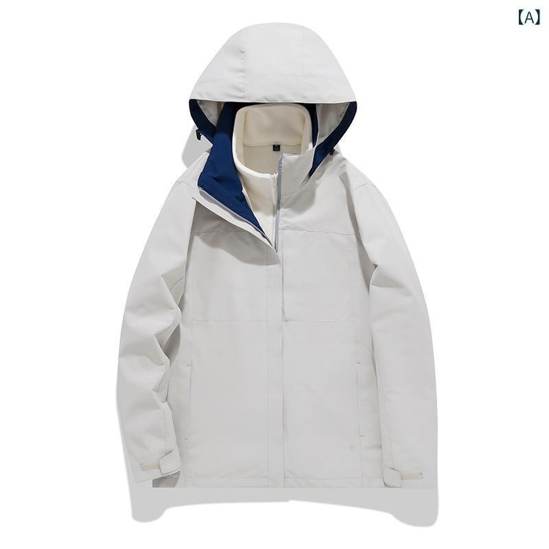 シャドーテールのマウンテンパーカー レディース メンズ 防寒着 登山ウェア 撥水 アウター ジャケット 男女兼用 アウトドアウェア ブルゾン ジャンパー 防風 保温 フリース裏地｜アングル2