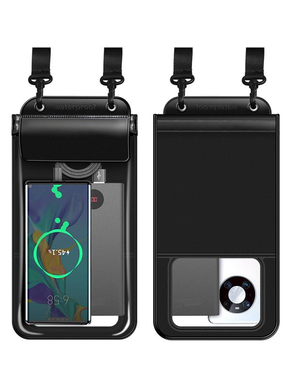 スマホ 防水ケース 秋冬低温専用 スマートフォン 防水バッグ 特大サイズ 7.5インチ スマホ iPhone Andr..