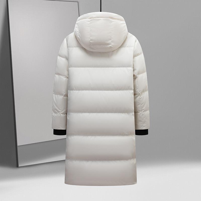 羽毛 ダウン ジャケット メンズ 男性用 フード付き 厚手 防寒 アウター 洗濯機洗い 可能 防風 白 アヒル ダウン 高品質 玉蘭白 天青灰 純墨黒 秋冬