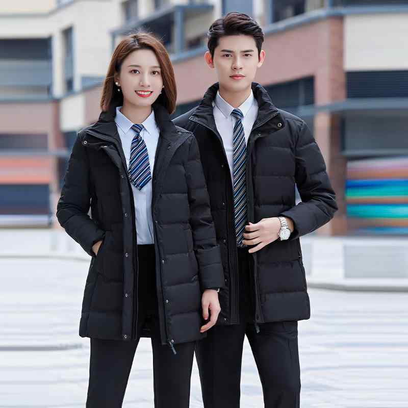 ダウンジャケット 男性用 防寒 中綿 合体型 ポリエステル 100% ブラック S M L XL 2XL 3XL 4XL 5XL