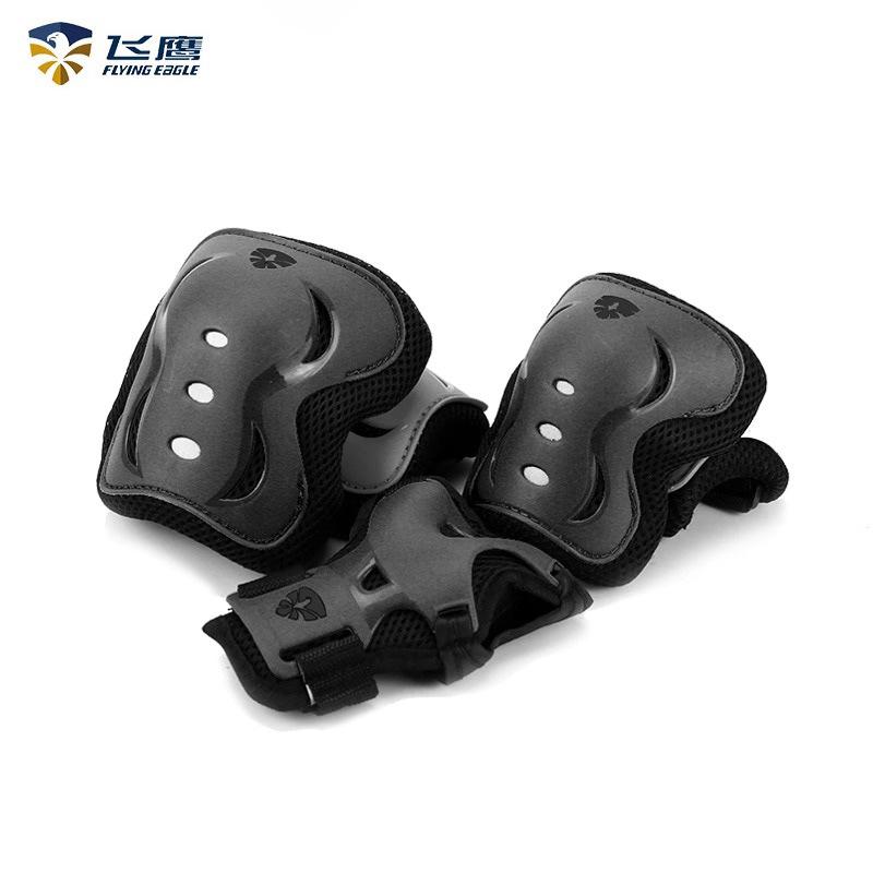 子供用 スポーツ プロテクター 6点セット 手首 肘 膝 保護 輪 スポーツ ランニング スケートボード サイクリング