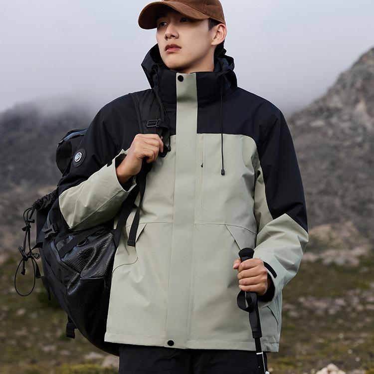 マウンテンパーカー レディース メンズ 防寒着 秋冬用 取り外し可能 防風 防水 アウター 登山 スキー ..