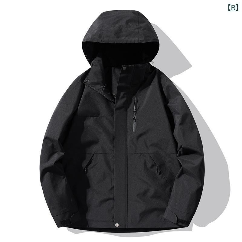 マウンテンパーカー レディース メンズ 登山服 防水 防風 速乾 軽量 アウトドア スポーツウェア 男性用 女性用 春秋 3
