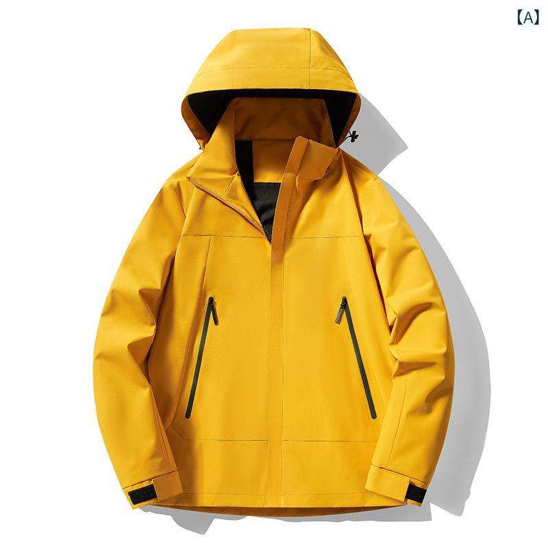 マウンテンパーカー レディース メンズ 防風 防水 保温 撥水 軽量 登山ウェア アウ...